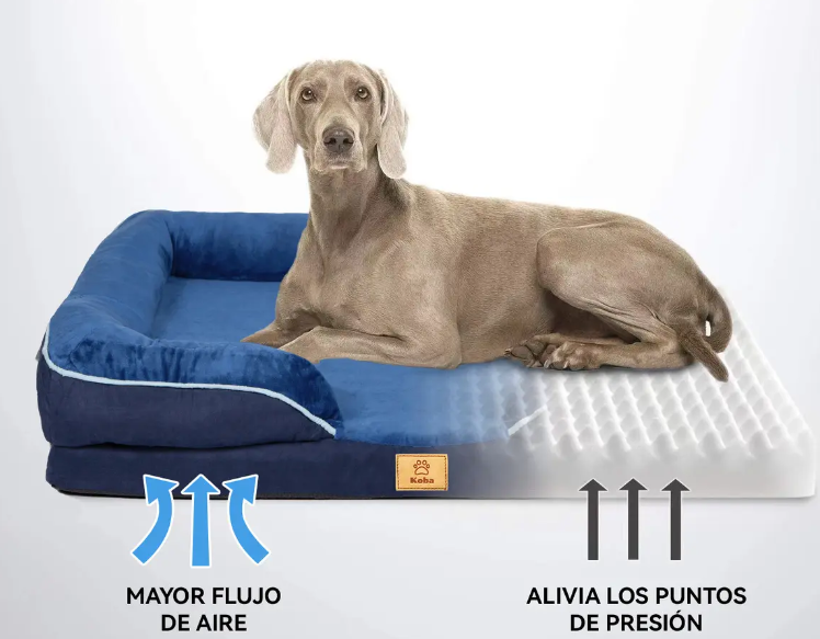 Cama antiestres y colchón ortopédico para perros